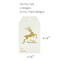 Wrapables Gold Foil Christmas Holiday Gift Tags/Kraft Paper Hang Tags for Gift-Wrapping, Labeling, Package Decoration (100pcs)